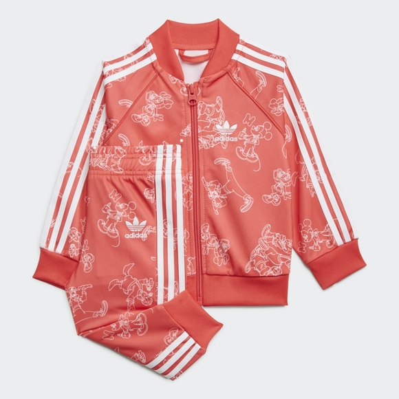 Adidas Tracksuit Red Adidas Matching Set Red Adidas Matching Set
